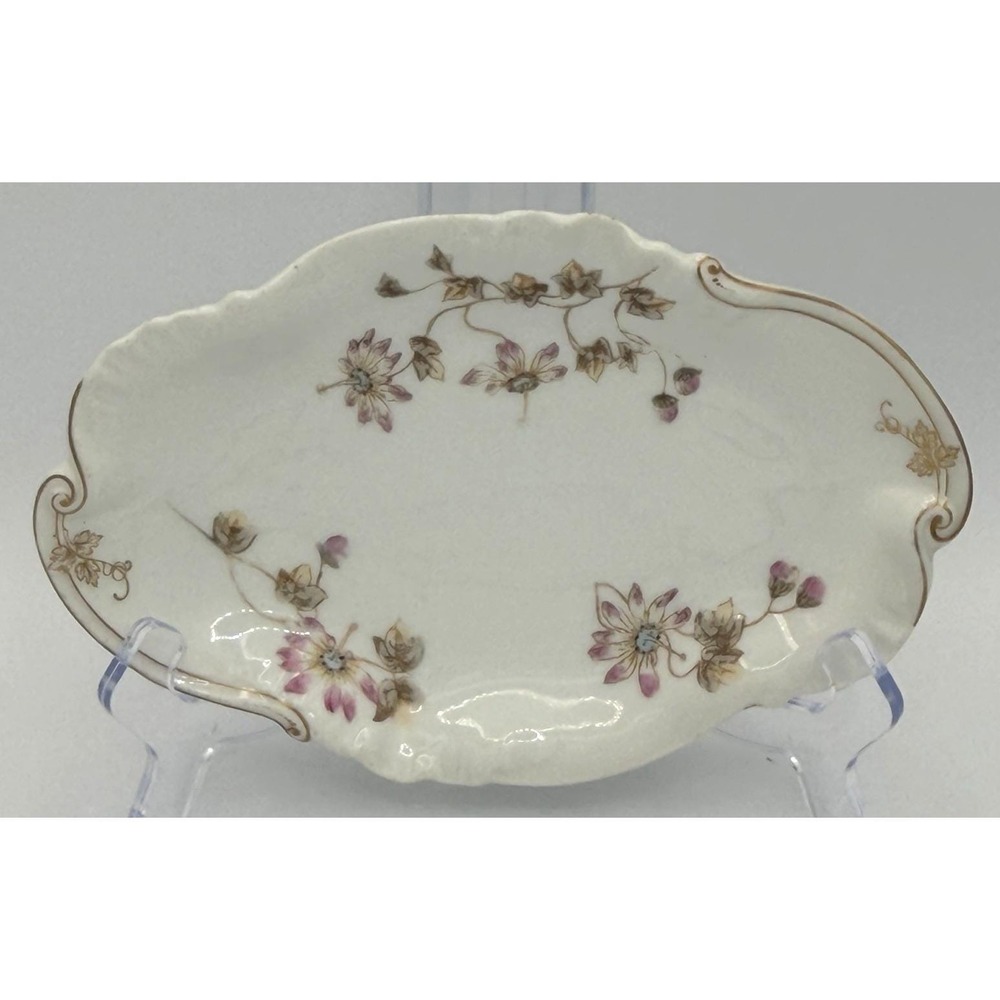 Charles Field Haviland Limoges Porcelain Oval Dish France 8x5.5 In 1882-1890